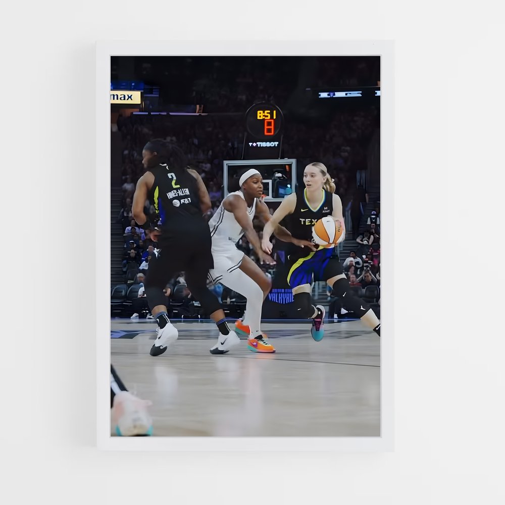 Poster Dallas wings – affiche Basketball (vue 3)